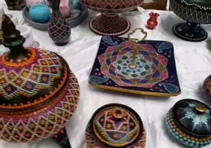 فیلم| حضور پررنگ هنرمندان صنایع دستی شهرستان  کوهپایه در رویداد عرضه محصولات روستایی و خدمات فرهنگی  چهارباغ