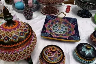 فیلم| حضور پررنگ هنرمندان صنایع دستی شهرستان  کوهپایه در رویداد عرضه محصولات روستایی و خدمات فرهنگی  چهارباغ