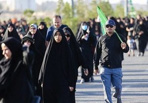فیلم| پیاده روی جاماندگان اربعین در بخش تودشک