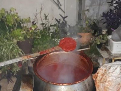 بوی پخت رب خانگی مهمان کوچه پس کوچه های کوهپایه