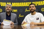 محمد عسکری به جمع زردپوشان سپاهان پیوست