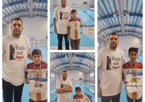 کسب پانزده مدال رنگارنگ توسط شناگران کوهپایه