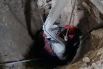 سقوط در چاه جان مرد ۶۰ ساله را در برزک کاشان گرفت