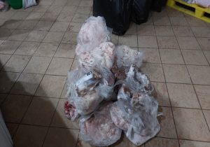 کشف و معدوم سازی ١۴٠ کیلوگرم گوشت سفید، قرمز غیر قابل مصرف