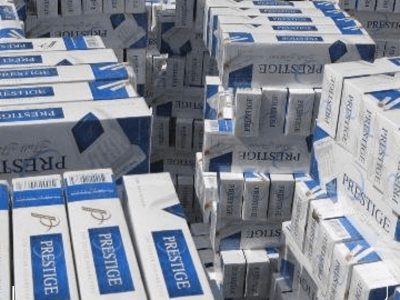 جاساز 6 میلیون نخ سیگار در تانکر تریلی