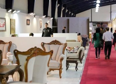 عکس نوشت| برپایی نمایشگاه تخصصی مبلمان در نصف جهان