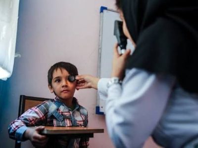 غربالگری بینایی کودکان ۳ الی ۶ساله در شهرستان کوهپایه