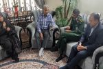 دیدار از خانواده معظم شهدای شهرستان کوهپایه