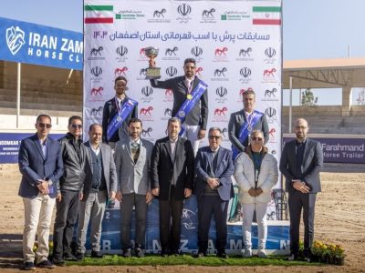 حضور استاندار اصفهان در مسابقات پرش قهرمانی استان اصفهان