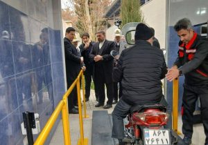تمامی خطوط معاینه فنی موتورسیکلت در اصفهان فعال است