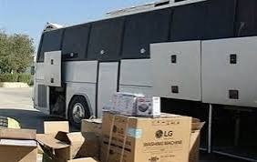 کشف کالای قاچاق از اتوبوس مسافربری
